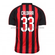 AC Milan Fotballdrakter 2018-19 Mattia Caldara 33 Hjemmedrakt